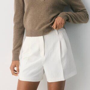 Aritzia Effortless Mid-Thigh Short - light birch